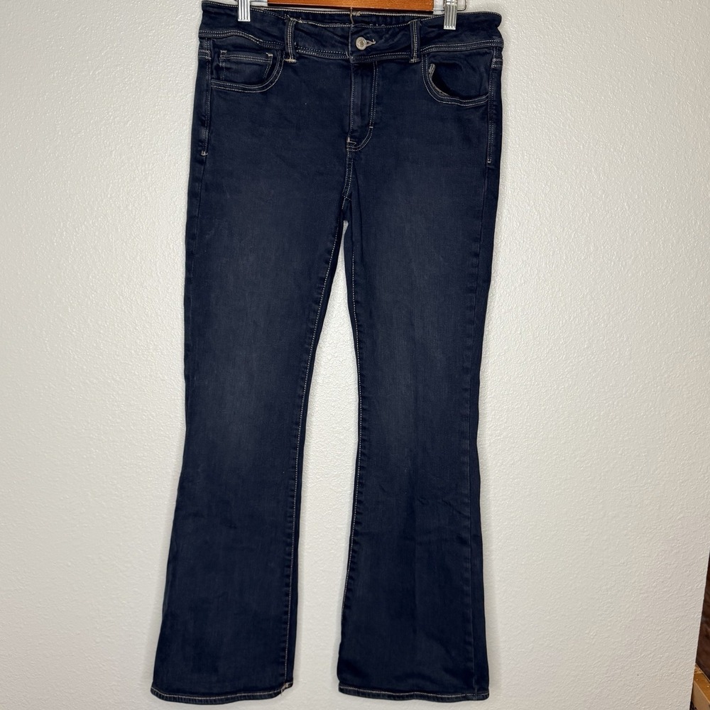 American Eagle Outfitters Dark Wash Boot Cut Jeans